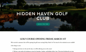 Hiddenhavengolfclub.com thumbnail