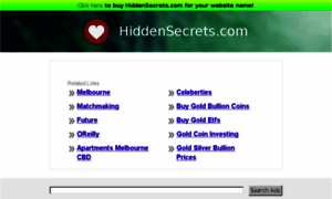 Hiddensecrets.com thumbnail