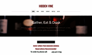 Hiddenvinewine.com thumbnail