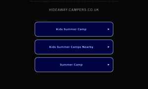 Hideaway-campers.co.uk thumbnail