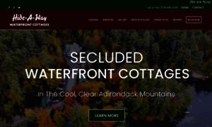 Hideawaywaterfrontcottages.com thumbnail