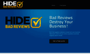 Hidebadreviews.net thumbnail