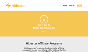 Hidester.postaffiliatepro.com thumbnail