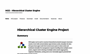 Hierarchical-cluster-engine.com thumbnail