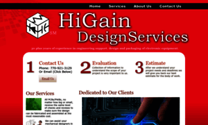 Higaindesign.com thumbnail