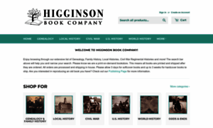 Higginsonbooks.com thumbnail