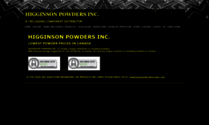 Higginsonpowders.com thumbnail
