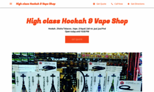 High-class-hookah-vape-shop.business.site thumbnail