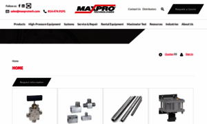High-pressure-products.maxprotech.com thumbnail