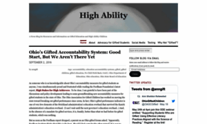 Highability.wordpress.com thumbnail