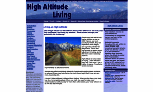 Highaltitudelife.com thumbnail