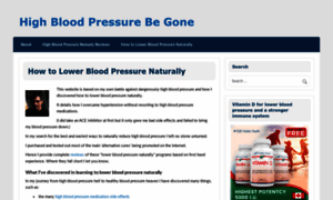 Highbloodpressurebegone.com thumbnail