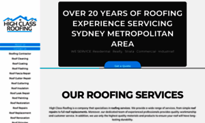 Highclassroofing.com.au thumbnail