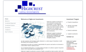 Highcrest-investments.com thumbnail