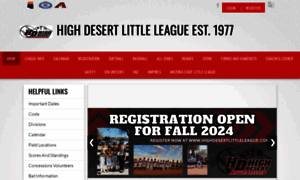 Highdesertlittleleague.com thumbnail