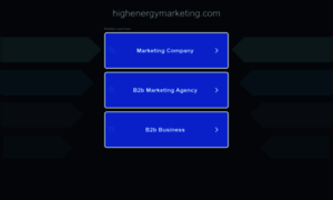 Highenergymarketing.com thumbnail