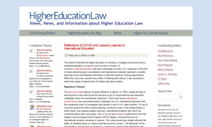 Highereducationlaw.org thumbnail