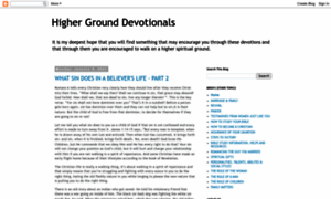 Highergrounddevotionals.blogspot.com thumbnail