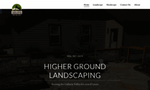 Highergroundlandscaping.com thumbnail