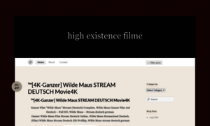 Highexistencefilme.wordpress.com thumbnail