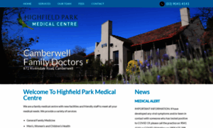 Highfieldparkdoctors.com.au thumbnail