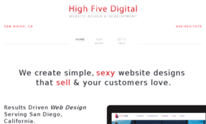 Highfivewebsitedesign.squarespace.com thumbnail