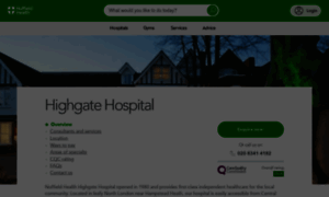 Highgatehospital.co.uk thumbnail