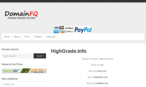 Highgrade.info thumbnail