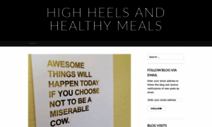 Highheelsandhealthymeals.wordpress.com thumbnail