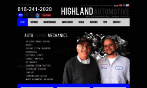 Highlandautorepairs.com thumbnail