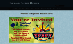 Highlandbaptistchurch.com thumbnail