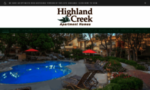 Highlandcreekapts.com thumbnail