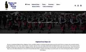 Highlanddrummajor.co.uk thumbnail