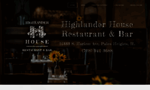 Highlanderhouserestaurant.com thumbnail