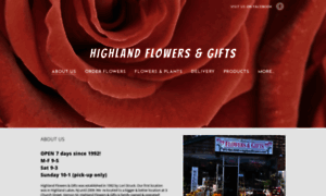 Highlandflowers.com thumbnail