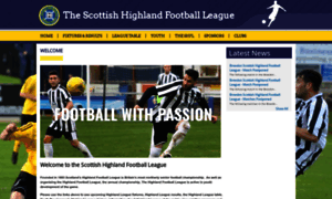 Highlandfootballleague.com thumbnail