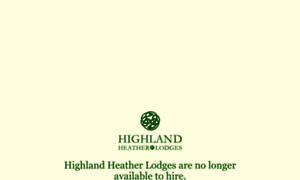 Highlandheatherlodges.co.uk thumbnail