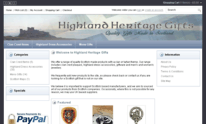 Highlandheritagegifts.com thumbnail