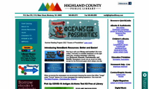 Highlandlibrary.homestead.com thumbnail
