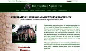 Highlandmanor.ca thumbnail