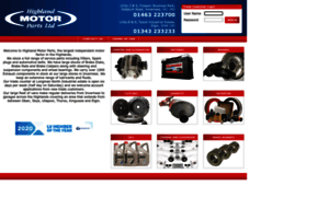 Highlandmotorparts.net thumbnail