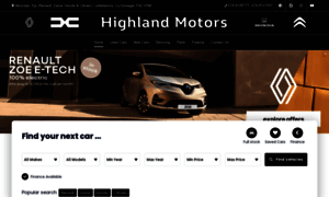 Highlandmotors.ie thumbnail