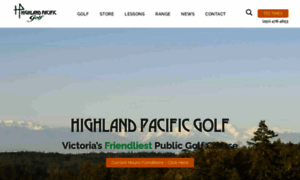 Highlandpacificgolf.com thumbnail