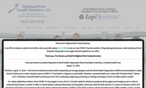 Highlandparkdentist.com thumbnail