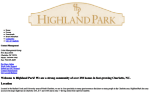 Highlandparkhoa.org thumbnail