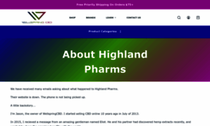 Highlandpharms.com thumbnail