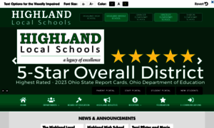 Highlandschools.org thumbnail