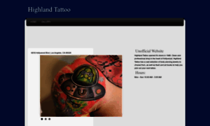 Highlandtattoo.com thumbnail