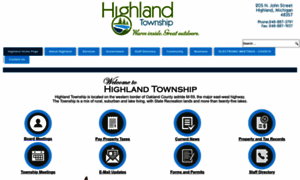 Highlandtwp.com thumbnail