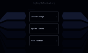 Highlightsfootball.org thumbnail